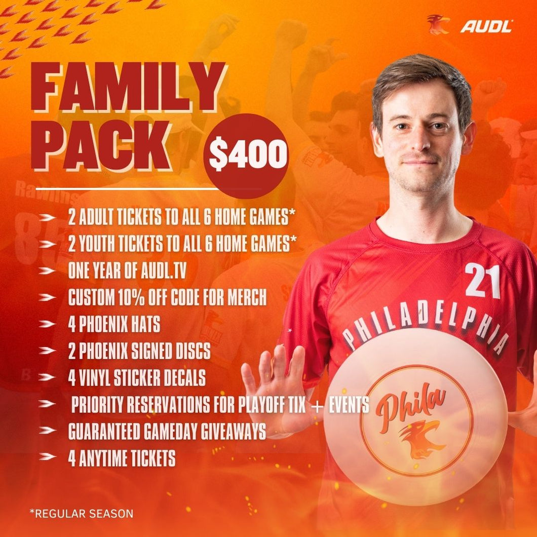 2024 Phoenix Season Ticket Family Pack