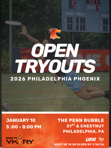 2026 Philadelphia Phoenix Open Tryouts