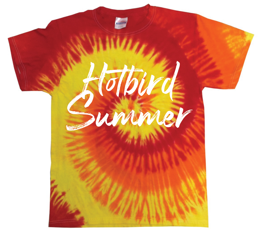 *Hotbird Summer Tie Dye Tee*