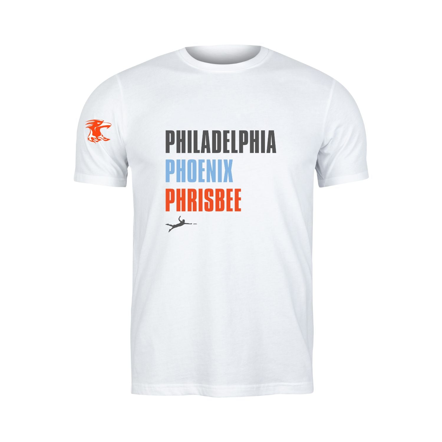 *White Philly Phrisbee™ Tee*