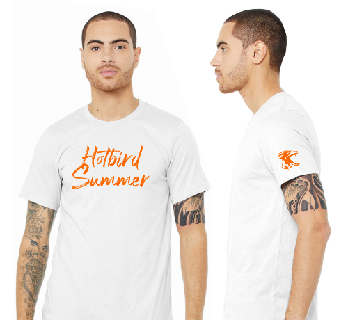*Hotbird Summer White T-Shirt*