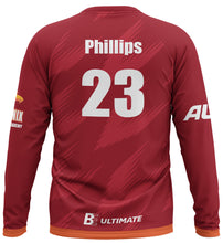 Load image into Gallery viewer, 2023 Long Sleeve Red Replica Jerseys - only 1 left!